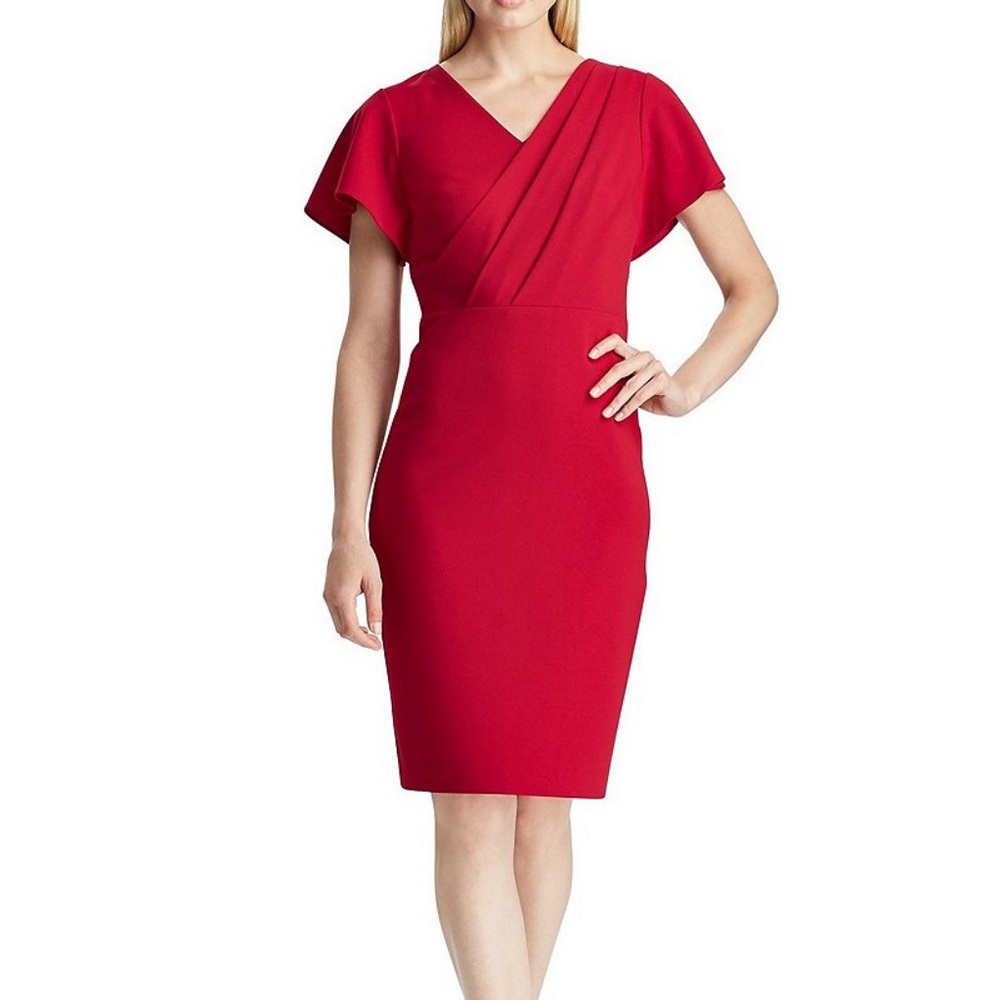 NWT Red Ralph Lauren Sheath Work Dress